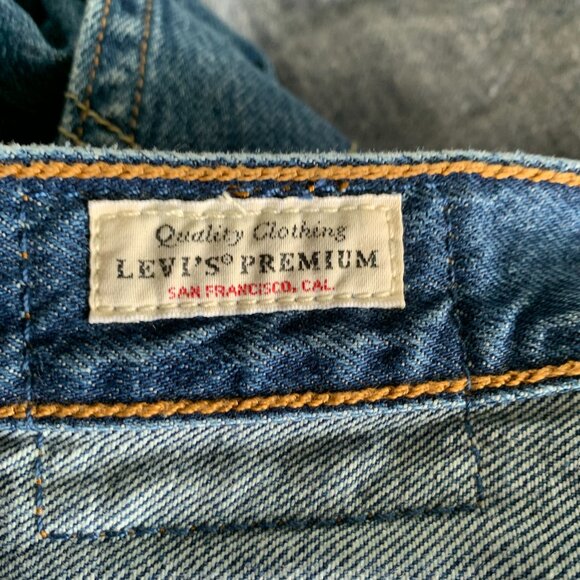 LEVI'S PREMIUM 501S SKINNY JEANS WOMENS W26 L30 - Picture 9 of 11